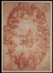 Studie für die Decke der Casa de Pilatos, Sevilla, 1604